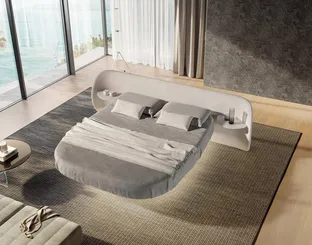 Roundy Air 2895 Bed by Lago