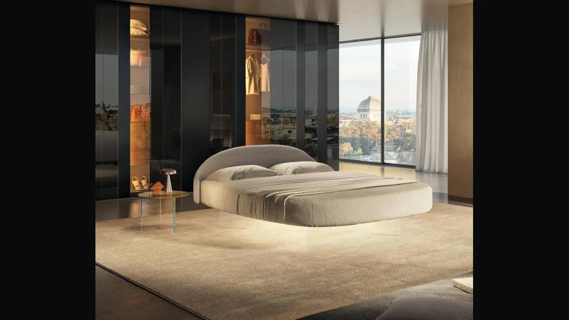 Roundy Air Double Bed by Lago