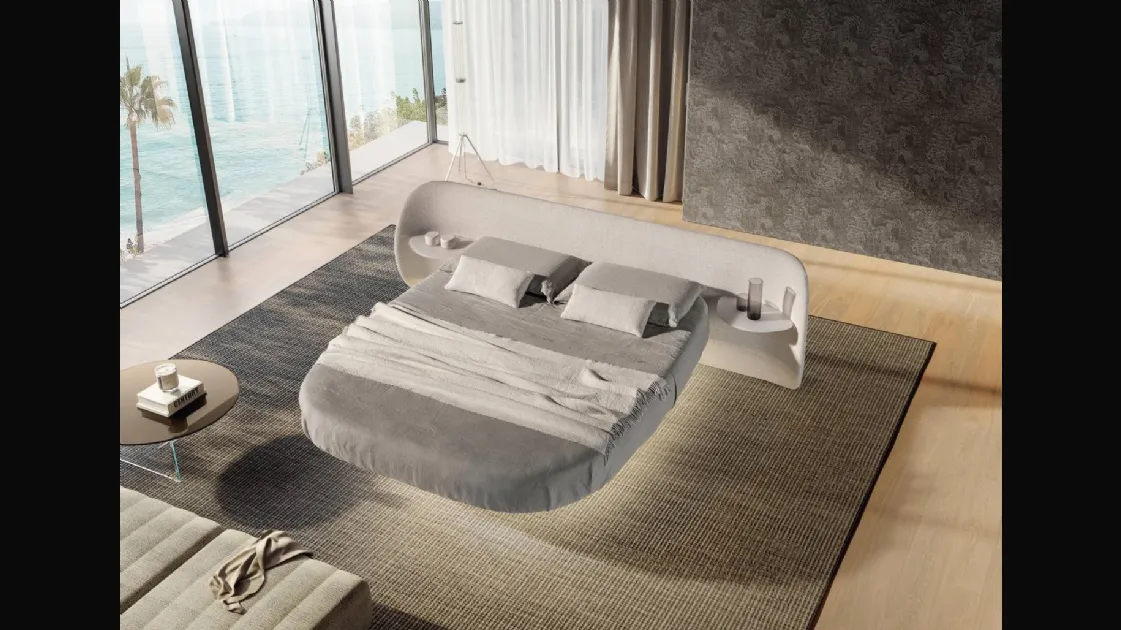 Roundy Air double bed by Lago.