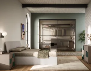 King size bed Shield Night 20 by Orme.