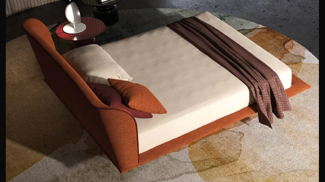 Fabric sofa bed by Biba Salotti