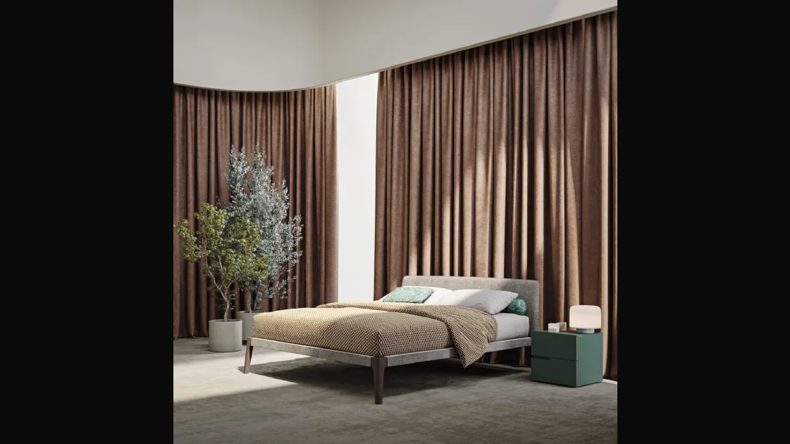 Zenit Padded Bed by Morassutti