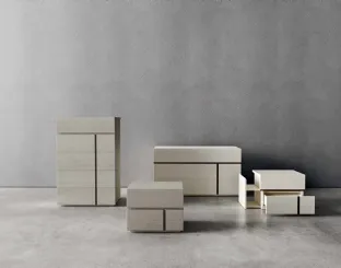 Night Ego wooden or matte lacquered group by Veneran.