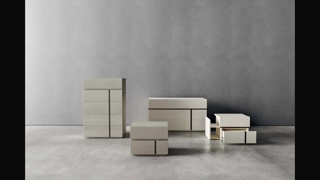 Night Ego wooden or matte lacquered group by Veneran.