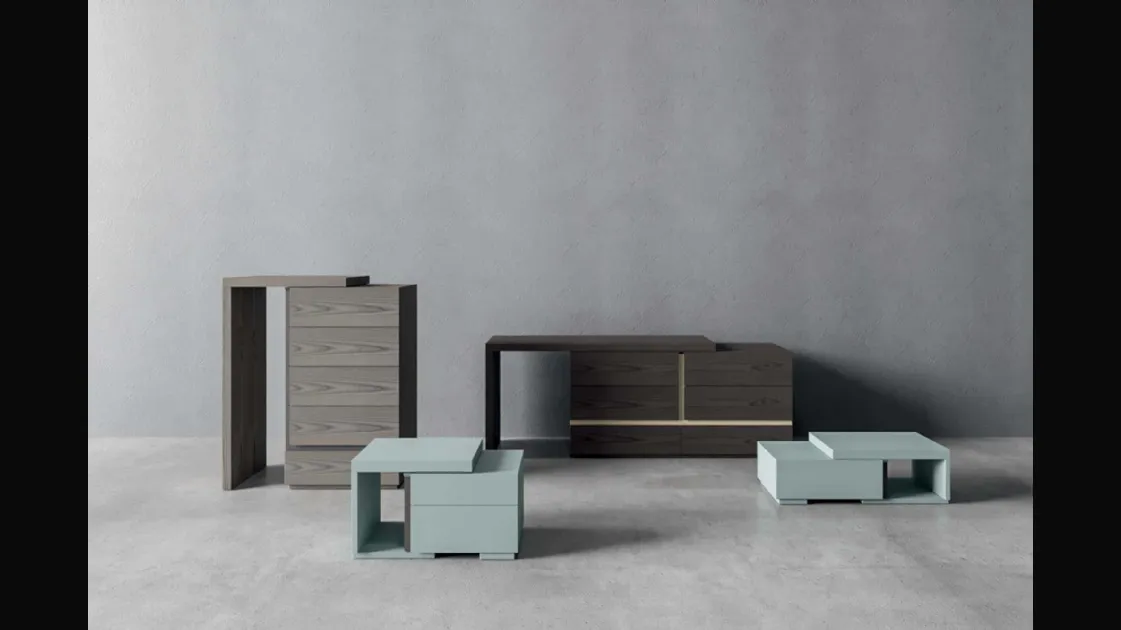 Night Flos Group in lacquered and wood from Veneran.