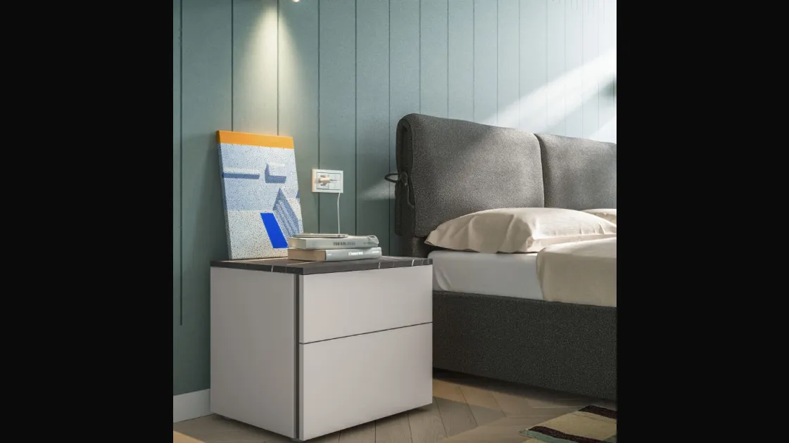 Flow bedside table by Orme