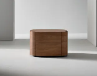 Isabey wooden bedside table by Bonaldo