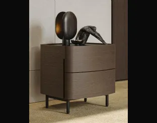 Morassutti's Oliver bedside table in oak.