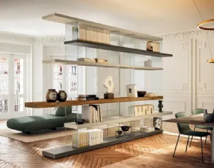 Air 1240 room divider bookcase by Lago