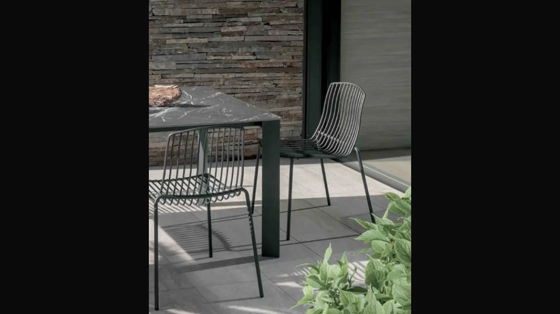 Metal chair Ariel by Altacom