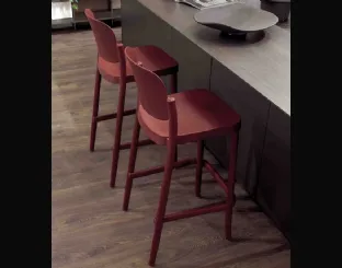 Dori polypropylene stool by Altacom.