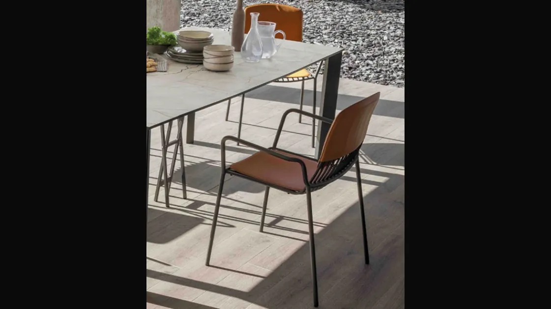 Metal chair Jasmine by Altacom.