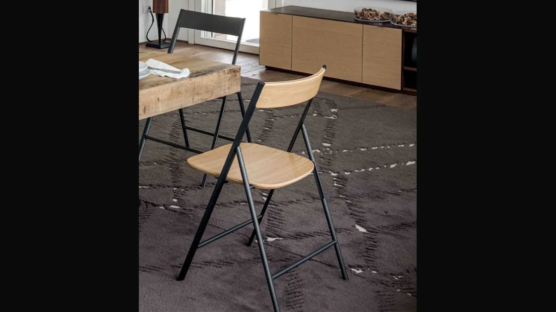 Foldable chair Jolie Wood by Altacom