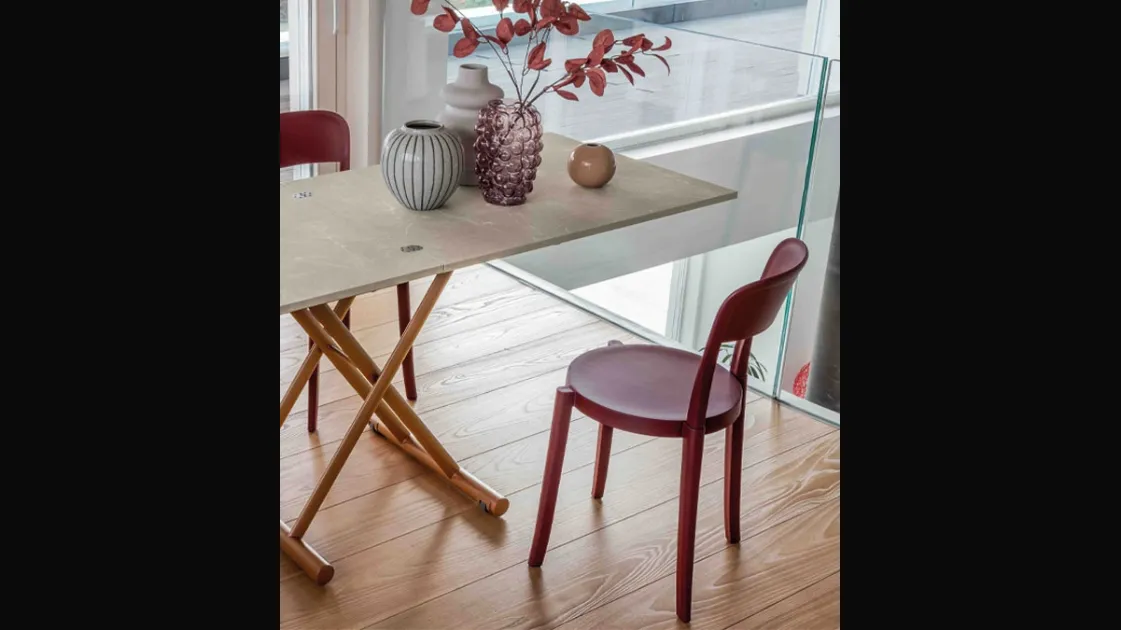 Stackable chair Lilly by Altacom