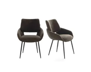 Luna Upholstered Chair by Devina Nais
