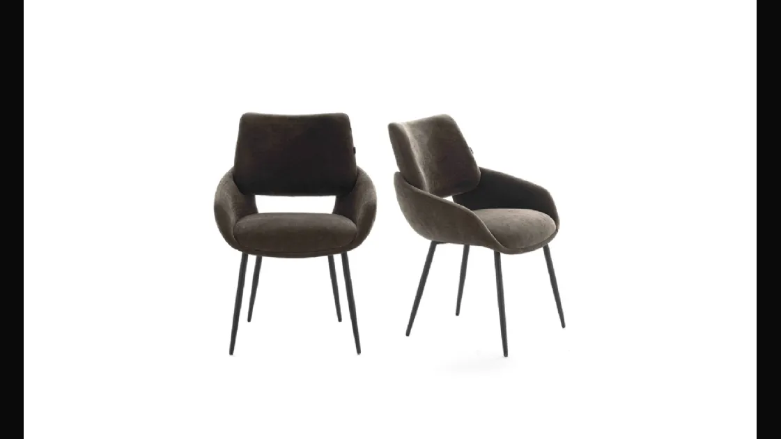 Luna Upholstered Chair by Devina Nais