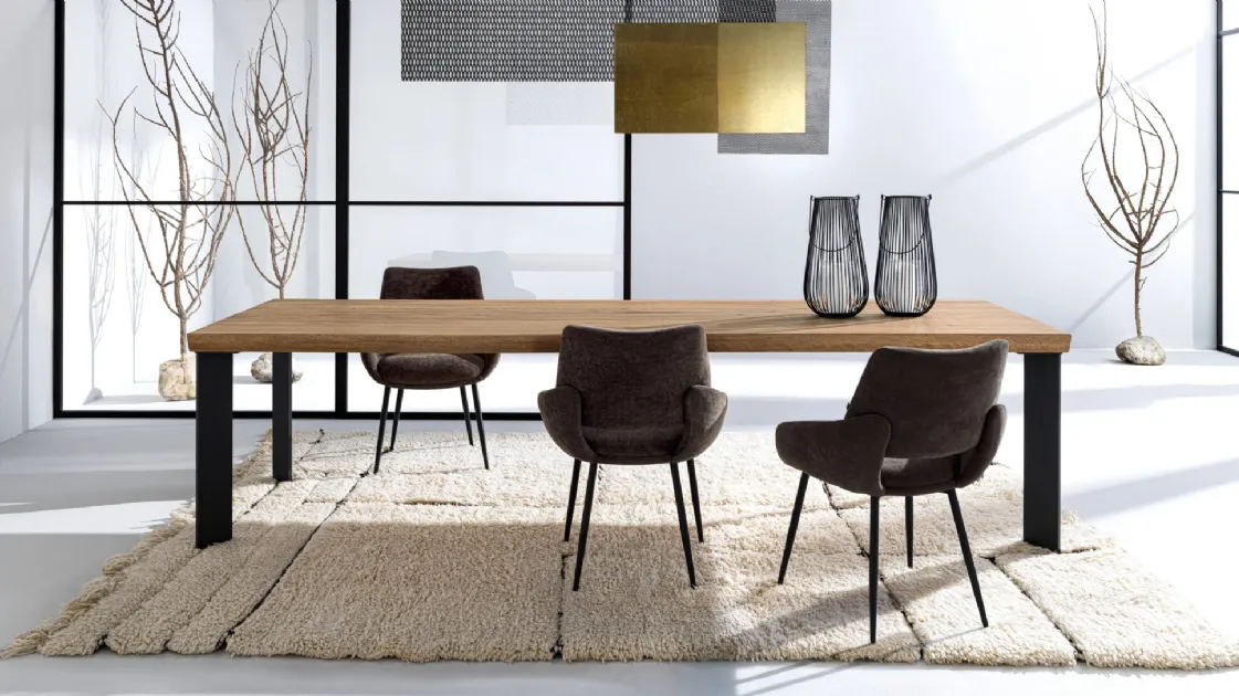 Luna Upholstered Chair by Devina Nais