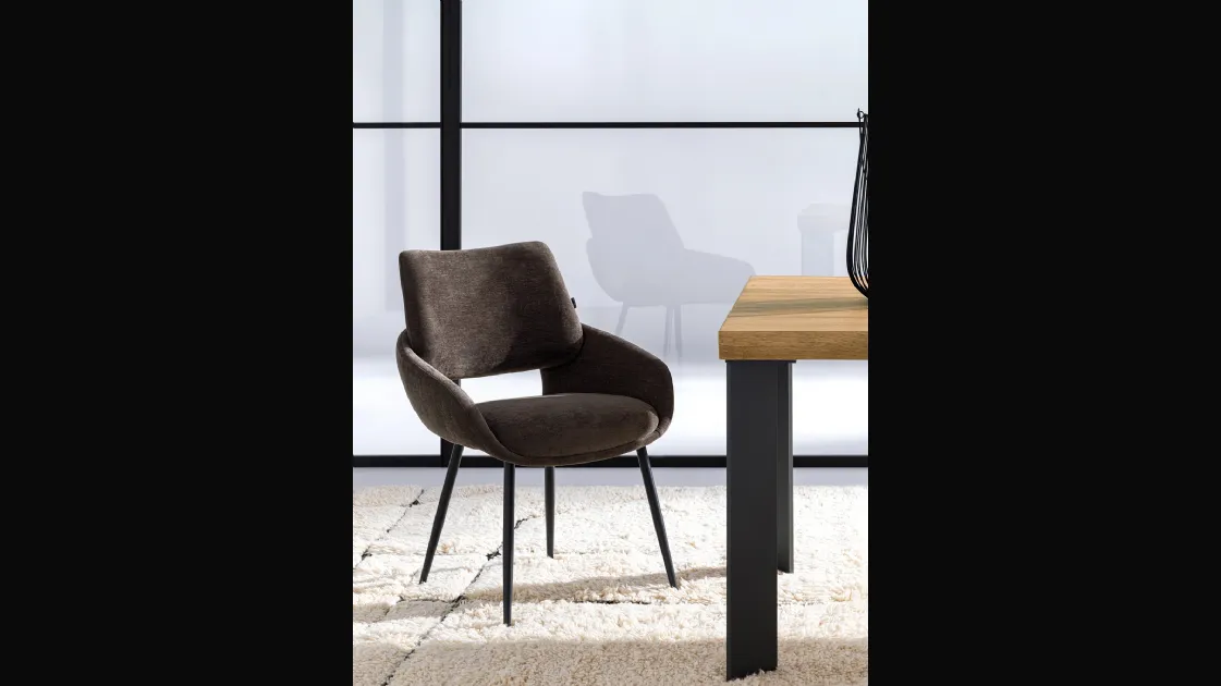 Luna Upholstered Chair by Devina Nais