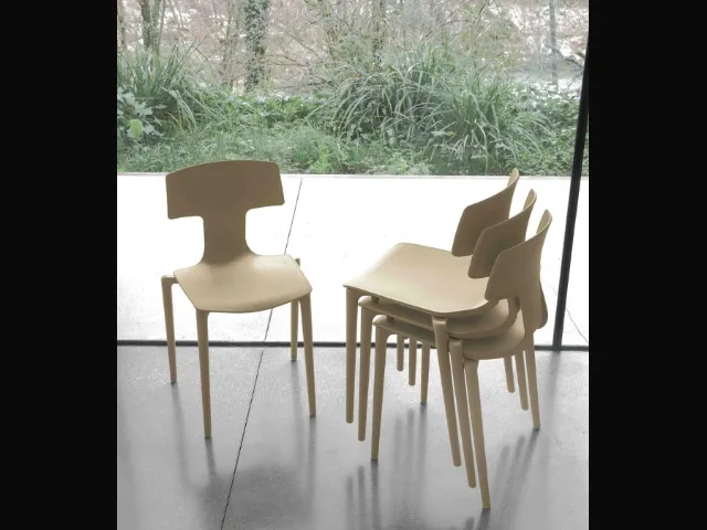 Stackable chair Nala by Altacom