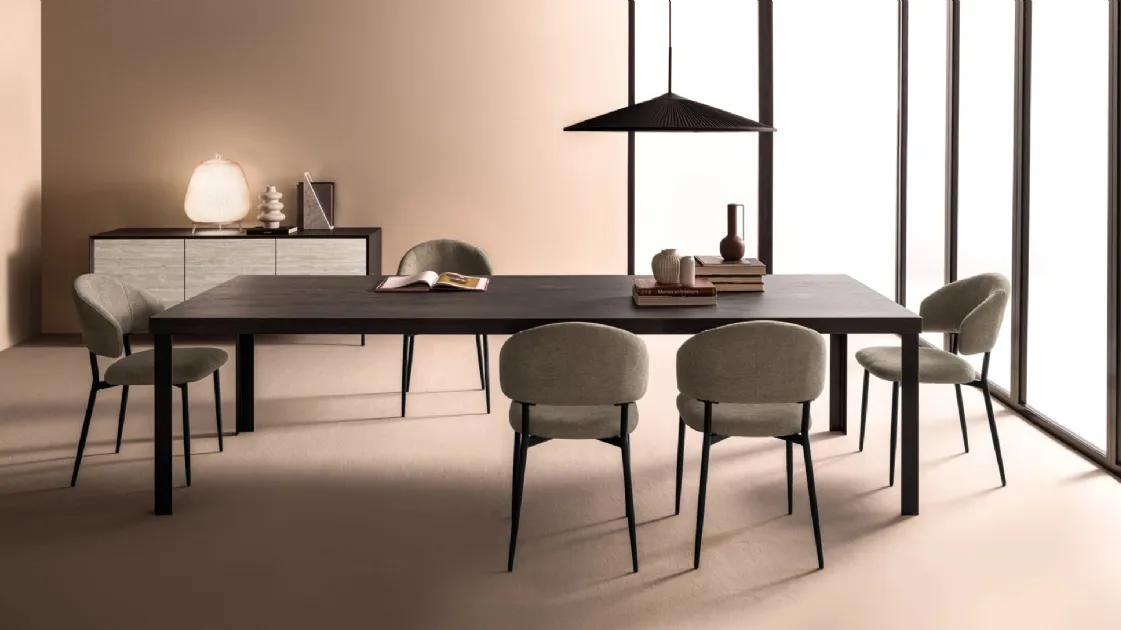 Pura Upholstered Chair by Devina Nais