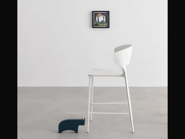 Desalto's polyurethane Koki stool.