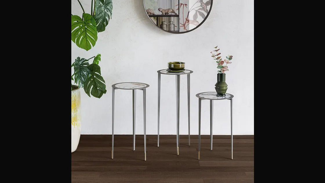 Brio Keramic modern multi-level console by Cattelan Italia