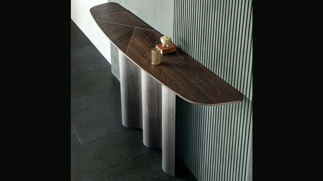 Neptune Wood console by Cattelan Italia