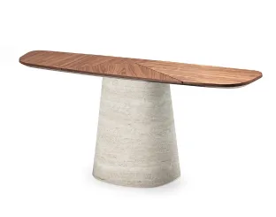 Cattelan Italia's Rado Wood entrance mobile.