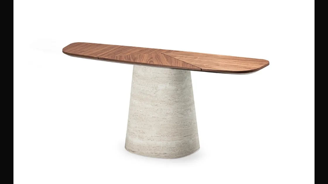 Cattelan Italia's Rado Wood entrance mobile.