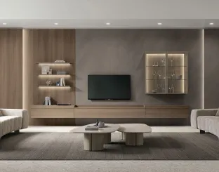 Atlas UNIT AT144 equipped wall by Tomasella