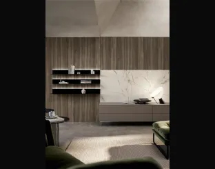 Living Cloe wall unit by Arredo3.