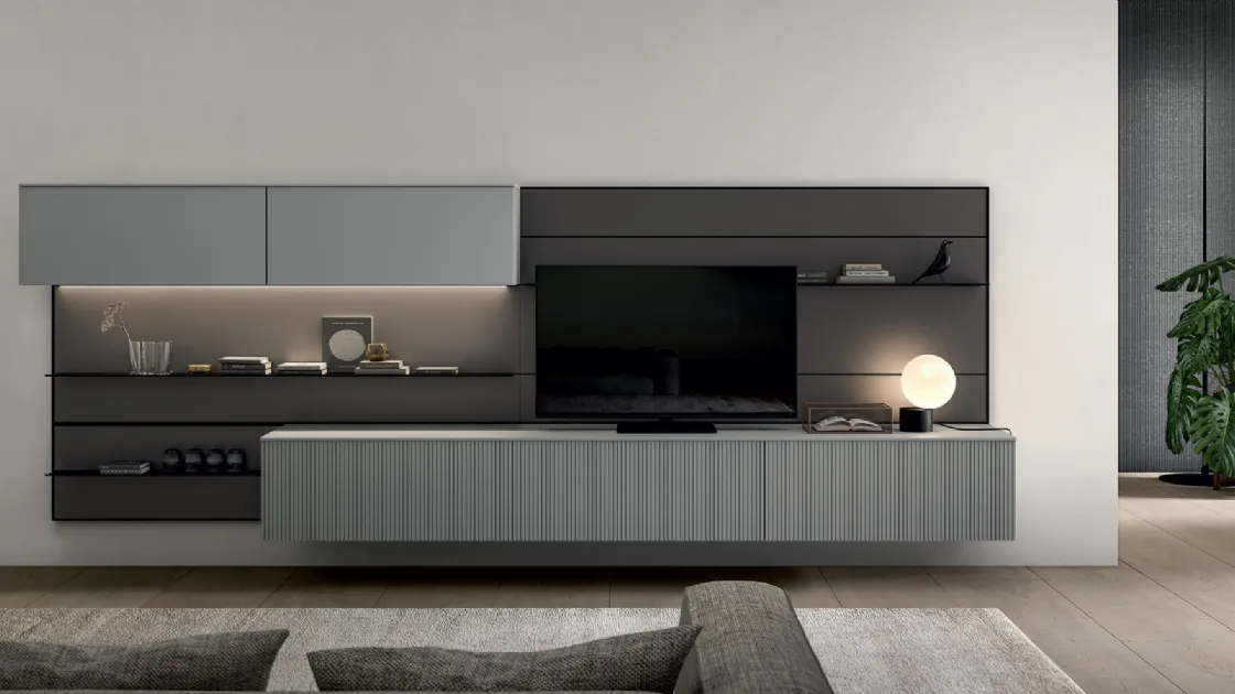 Living Time Wall System by Arredo3