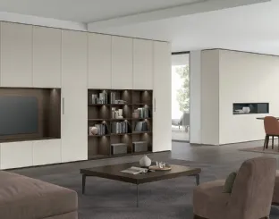 Logic Plus UNIT 01 wall unit by Tomasella.