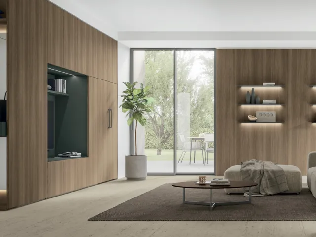 Logic Plus UNIT 02 wall unit by Tomasella.