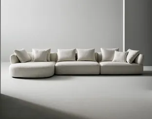 Bonaldo's Aldebaran sofa with a chaise lounge