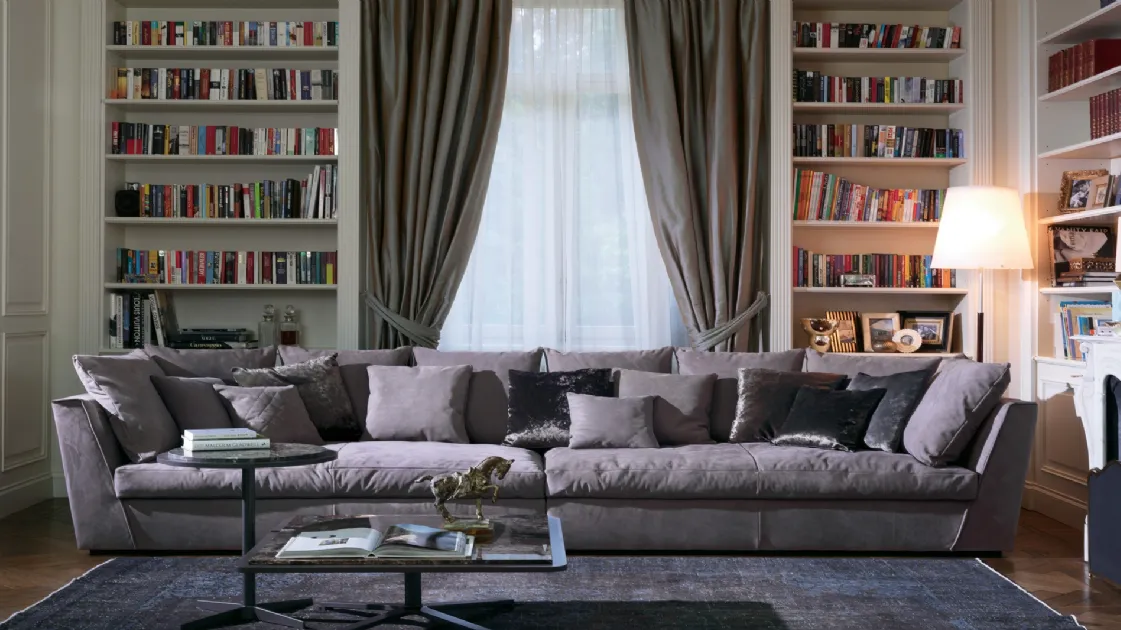 Linear sofa Altea by Biba Salotti