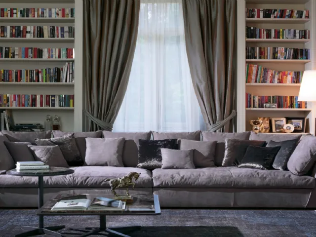 Linear sofa Altea by Biba Salotti