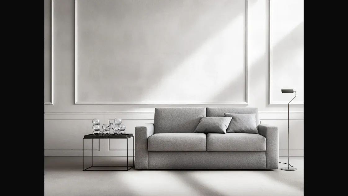 Linear Axel sofa bed by Samoa