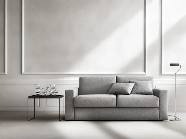 Linear Axel sofa bed by Samoa