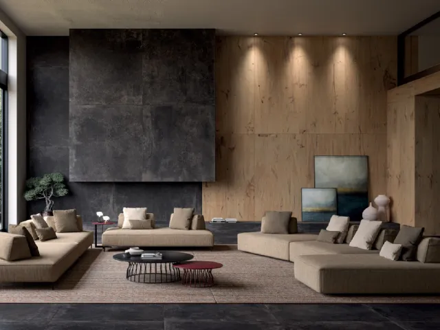 Biba Salotti fabric beautiful living room