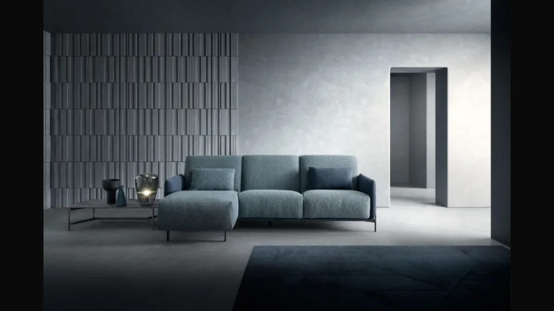 Sofa with Blank Minimal peninsula by Samoa