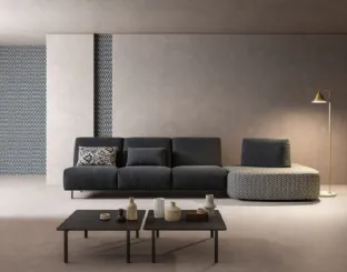 Sofa with Blank Open peninsula by Samoa