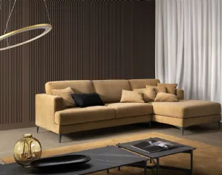 Cherry peninsula sofa by Samoa.