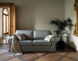 Linear fabric sofa Class by Samoa