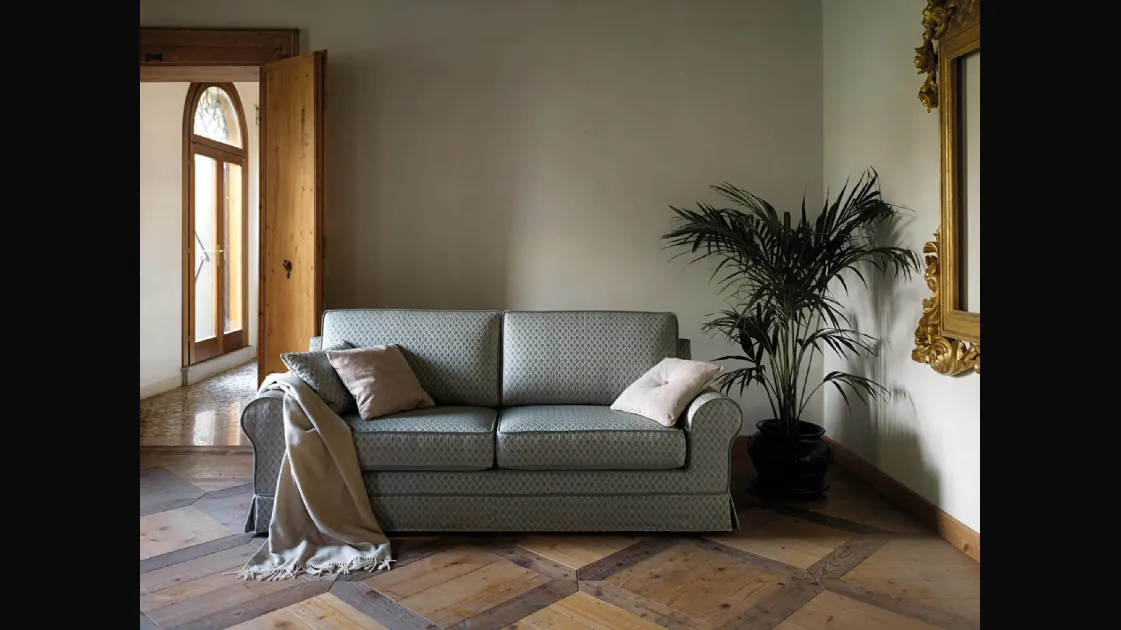 Linear fabric sofa Class by Samoa