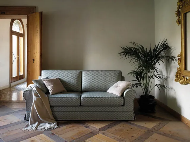 Linear fabric sofa Class by Samoa