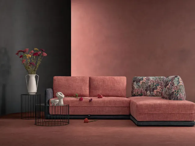 Convertible sofa bed Clock by Samoa