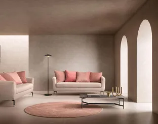 Living room in Crisp Fly fabric by Samoa.