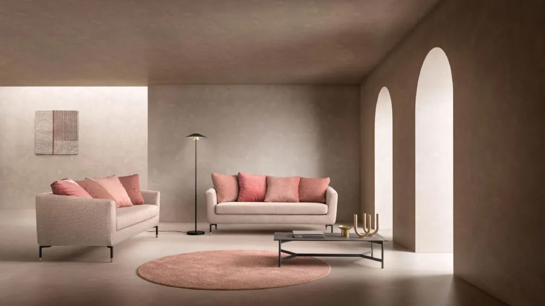 Living room in Crisp Fly fabric by Samoa.