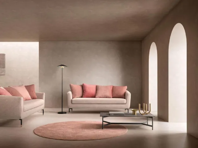 Living room in Crisp Fly fabric by Samoa.